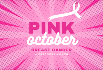 Pink Illustrated Breast Cancer Awareness Instagram Post (Blog Banner)